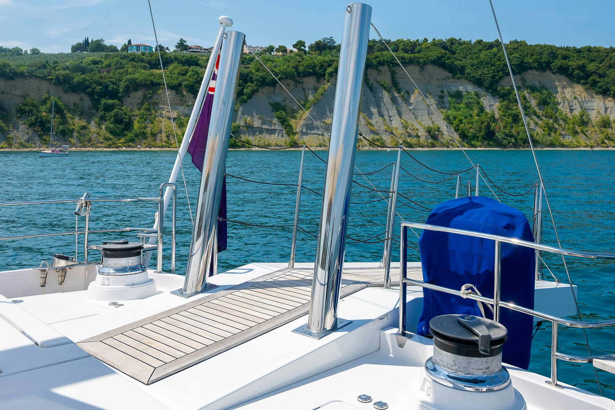 a boat on the water aboard PLAYMOBIL Yacht for Sale