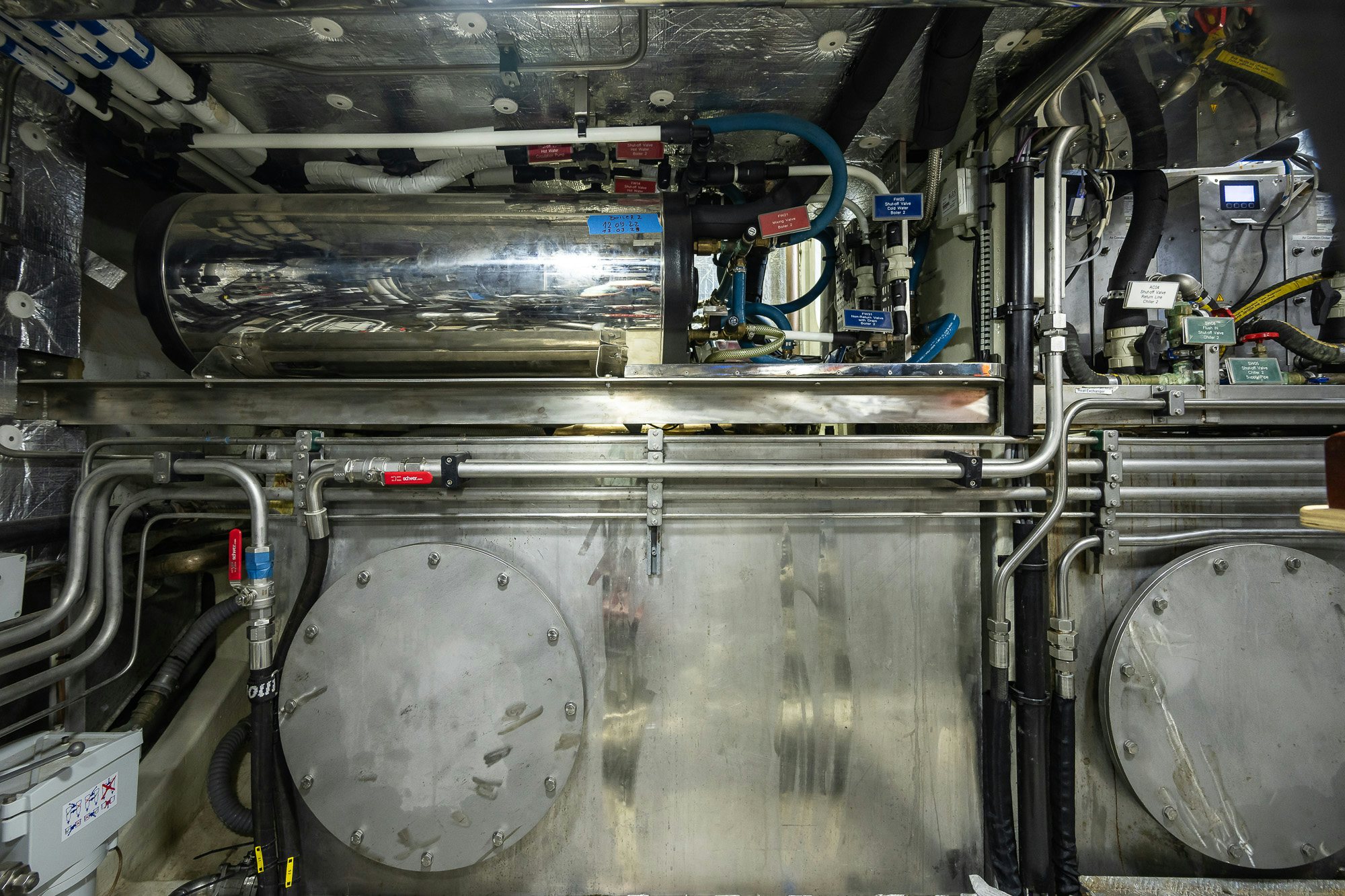 a close-up of a machine aboard PLAYMOBIL Yacht for Sale