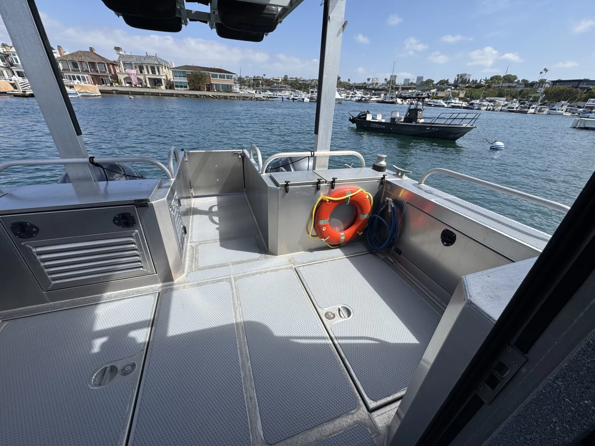 a boat on the water aboard ALKOA Yacht for Sale