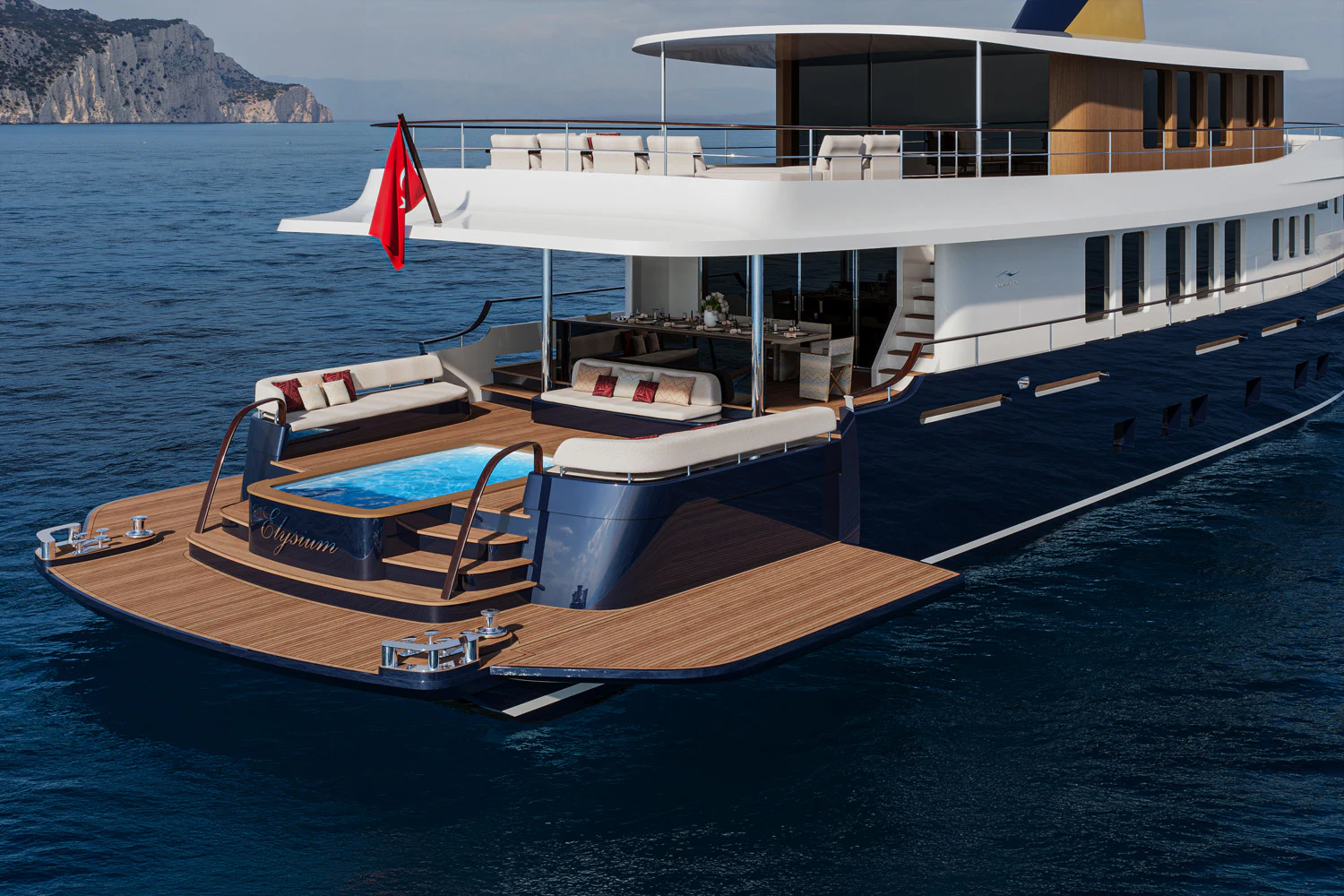 a boat on the water aboard NUMARINE 39MXPC Yacht for Sale