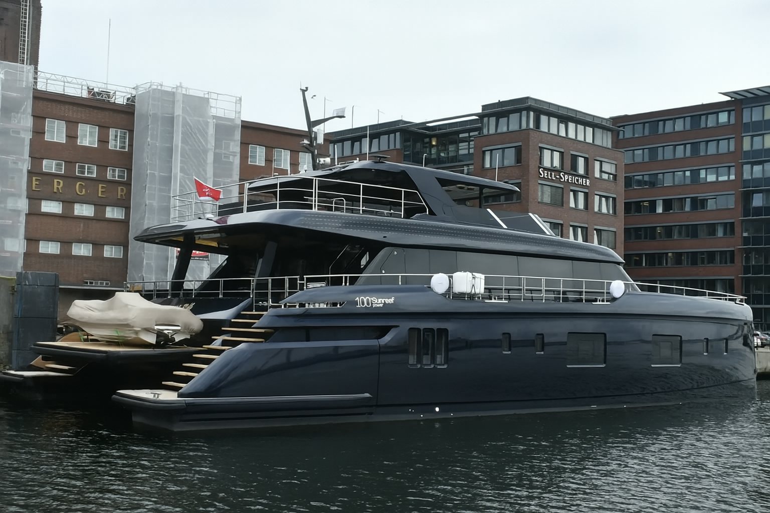 a boat on the water aboard PETITE BELLE Yacht for Sale