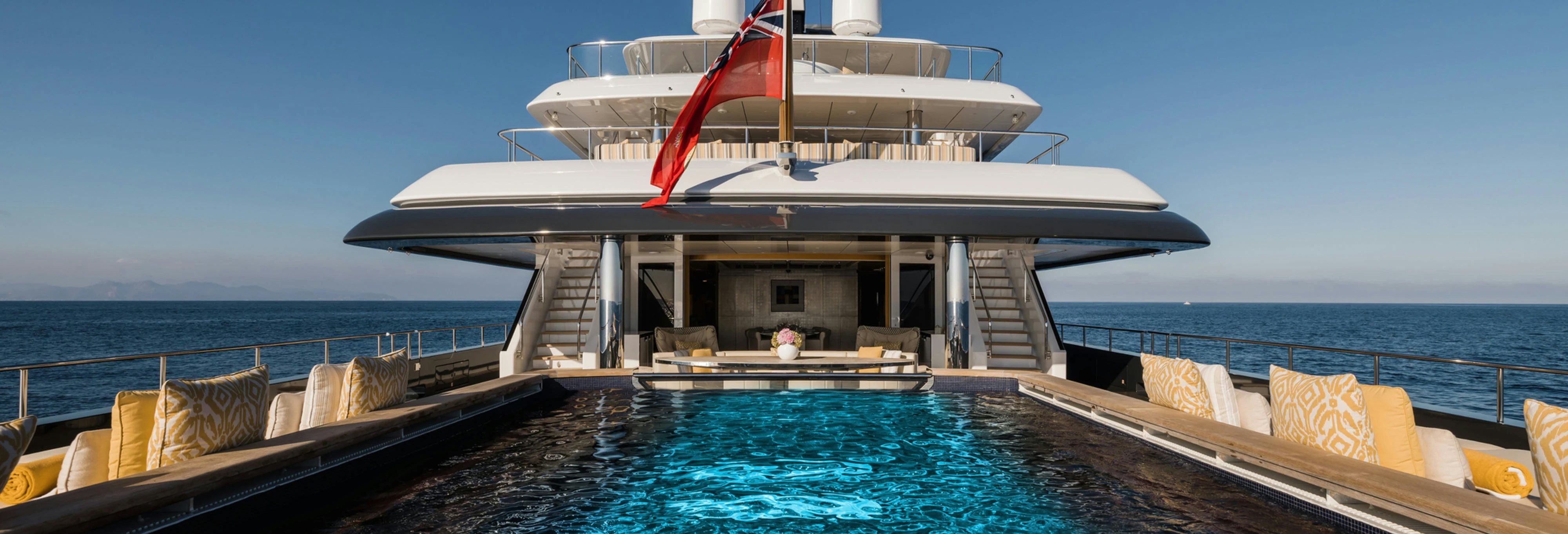 a boat on a body of water aboard LOON Yacht for Charter