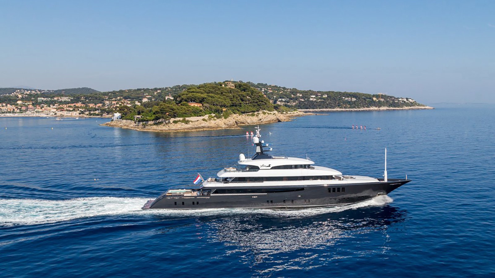 a boat on the water aboard LOON Yacht for Charter