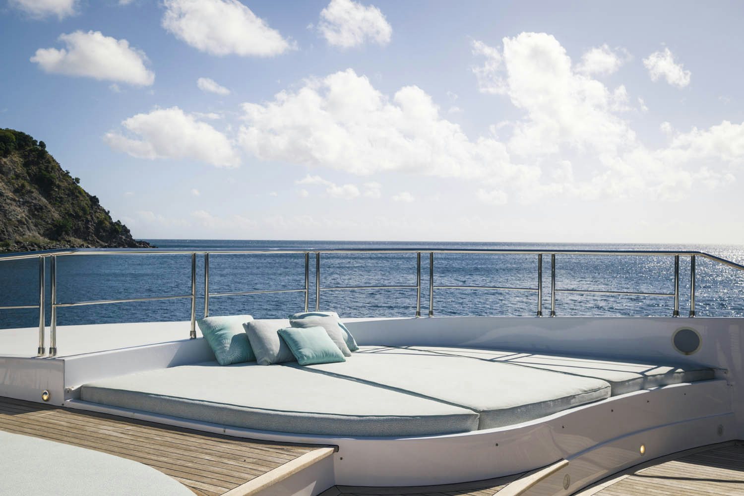 a boat on the water aboard BALISTA Yacht for Charter