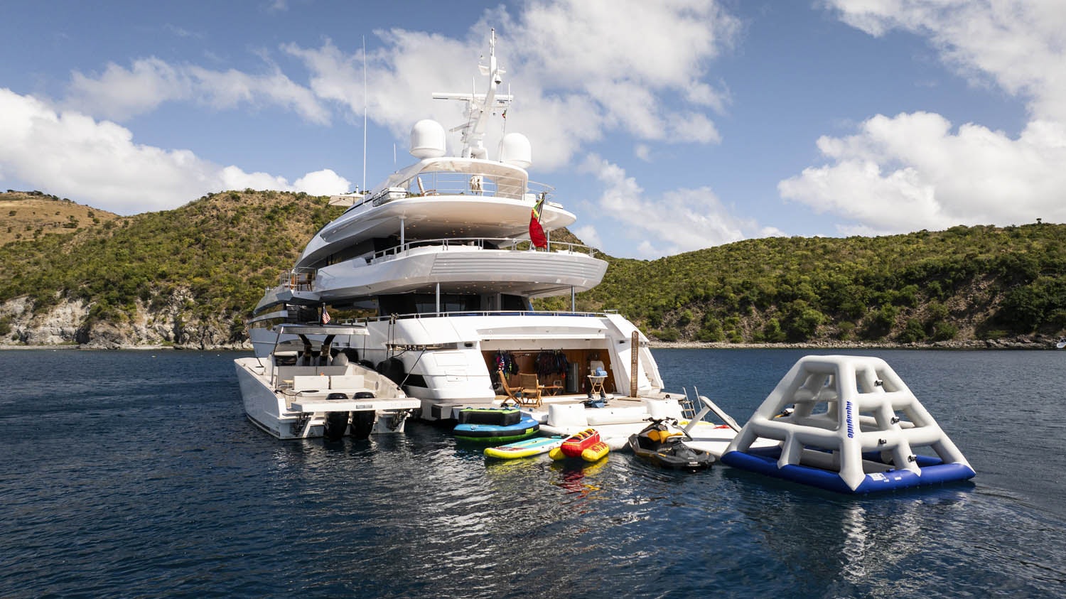 boats in the water aboard BALISTA Yacht for Charter
