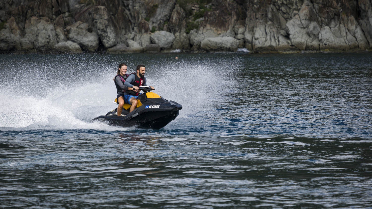 a group of people on a boat aboard BALISTA Yacht for Charter