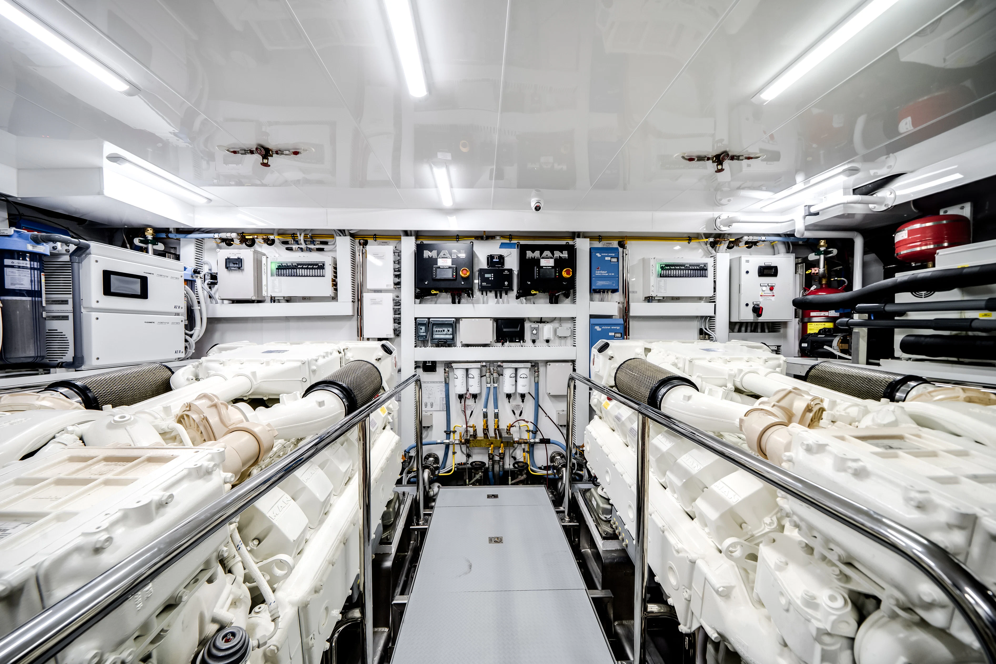 a room with several machines aboard STILL WATERS Yacht for Sale