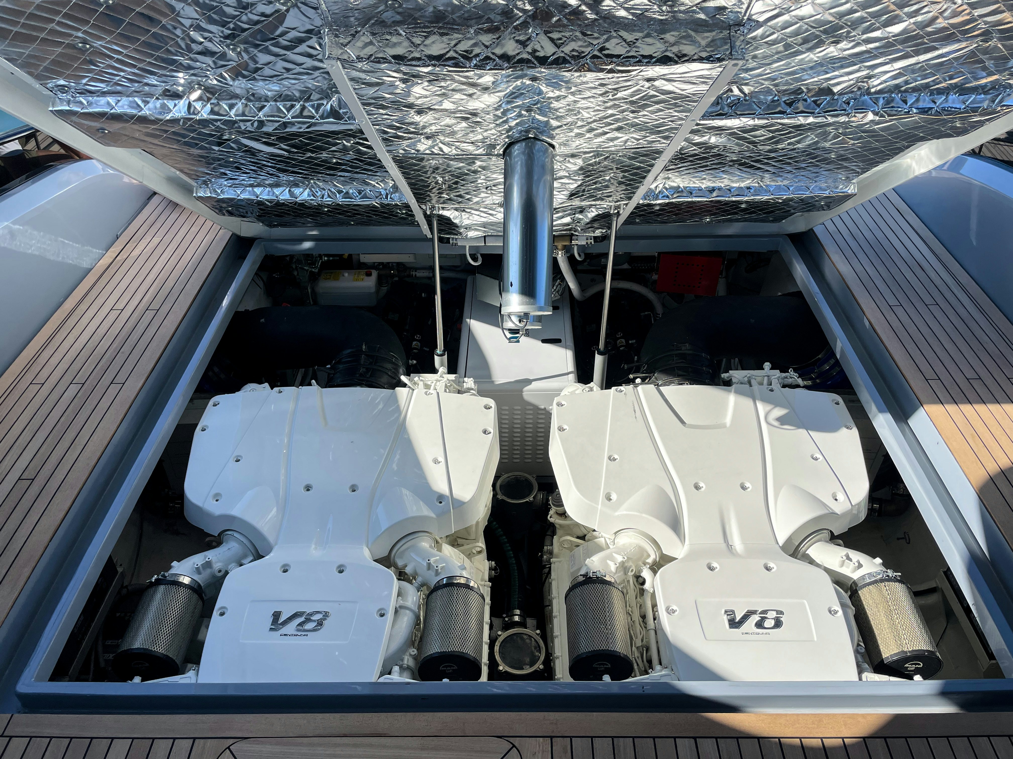 a machine on the counter aboard VESPRO 55 Yacht for Sale