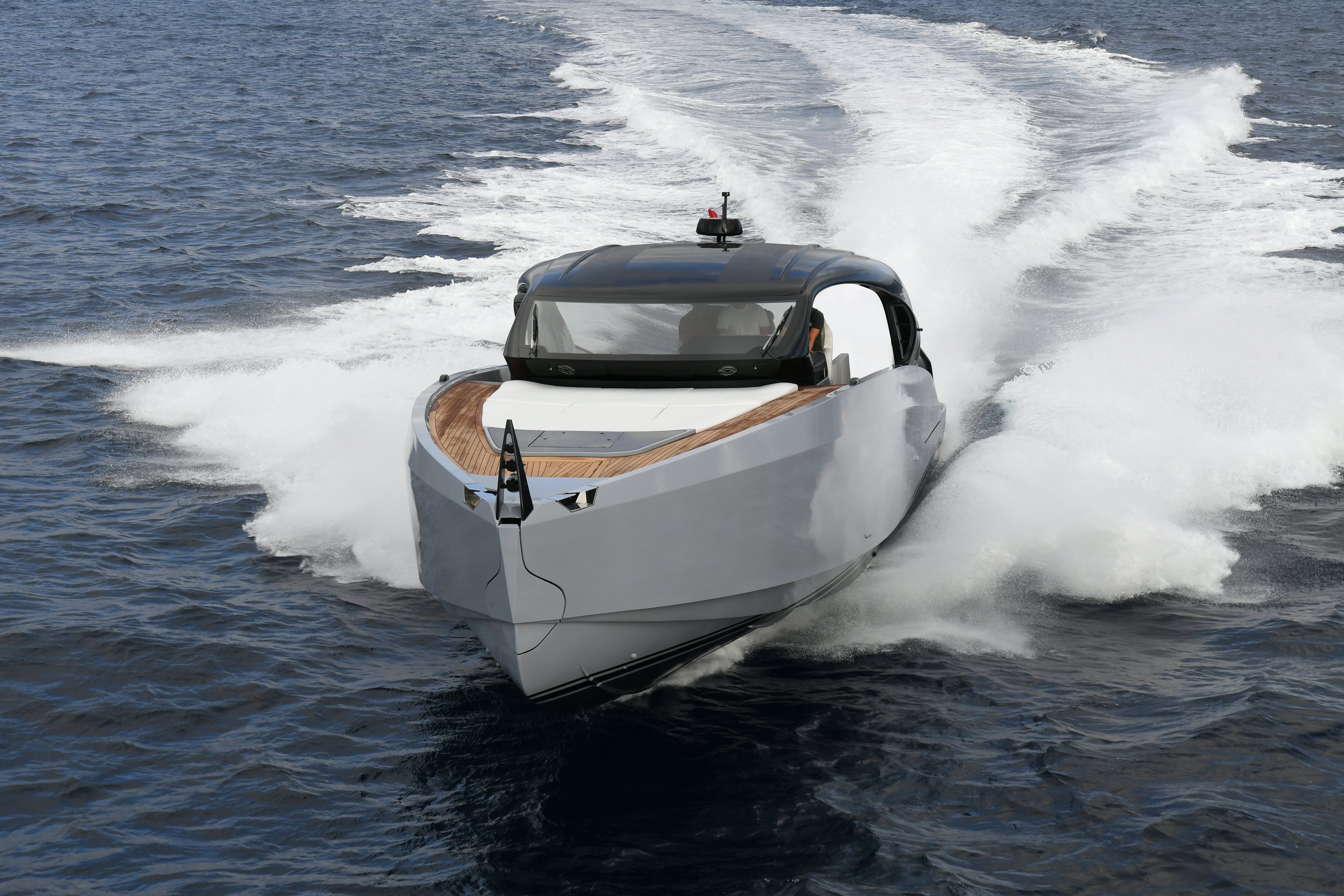 a boat on the water aboard VESPRO 55 Yacht for Sale