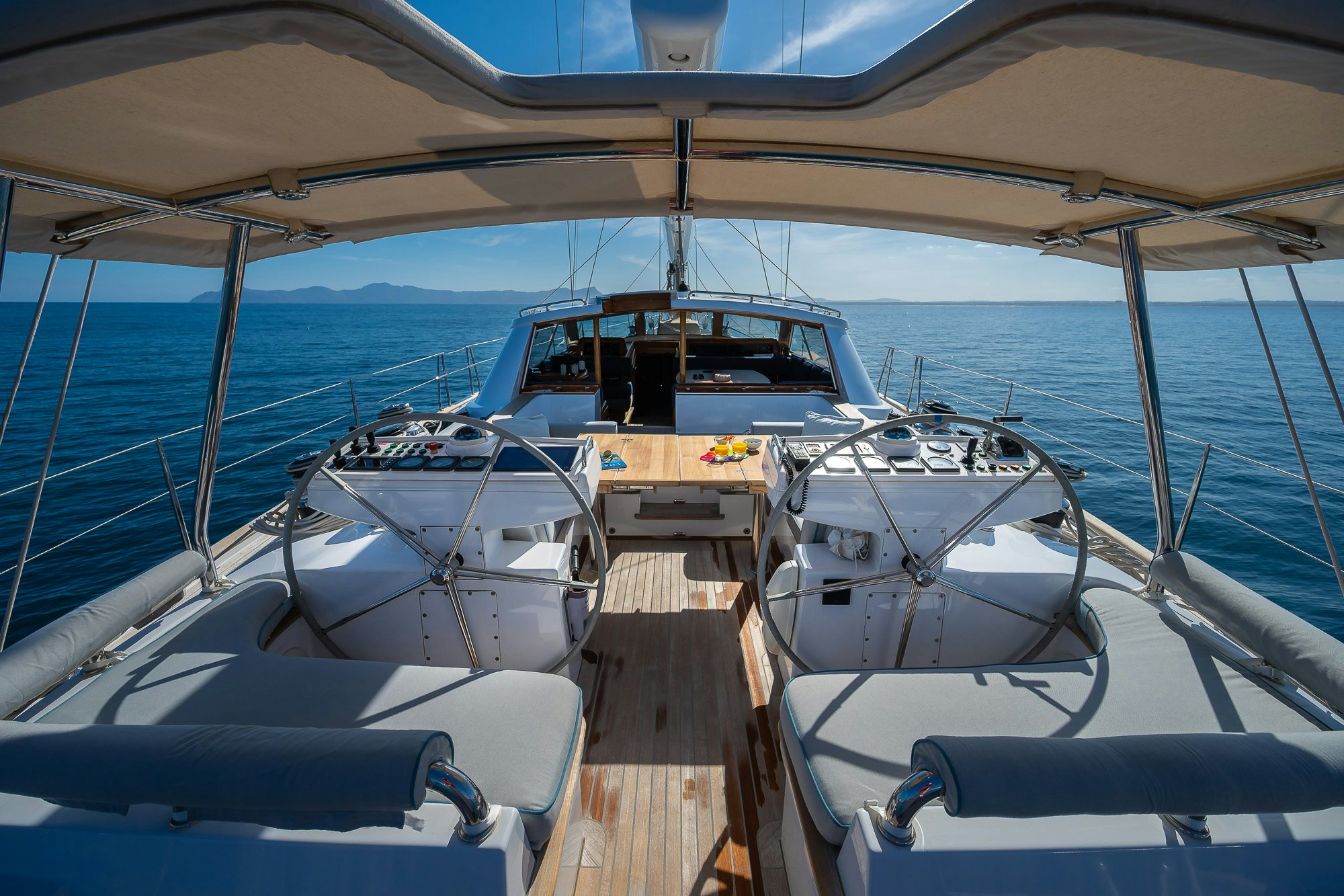 a boat on the water aboard ADESA Yacht for Sale