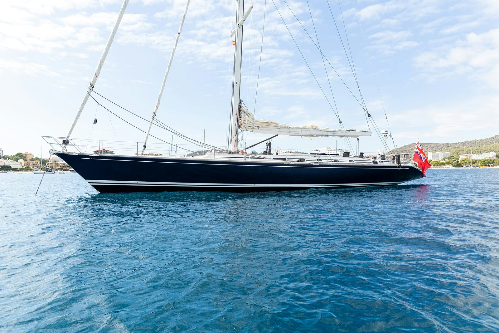 a boat on the water aboard DAG Yacht for Sale