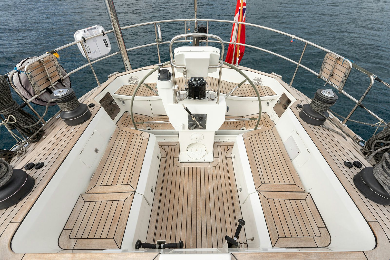 a boat on the water aboard DAG Yacht for Sale
