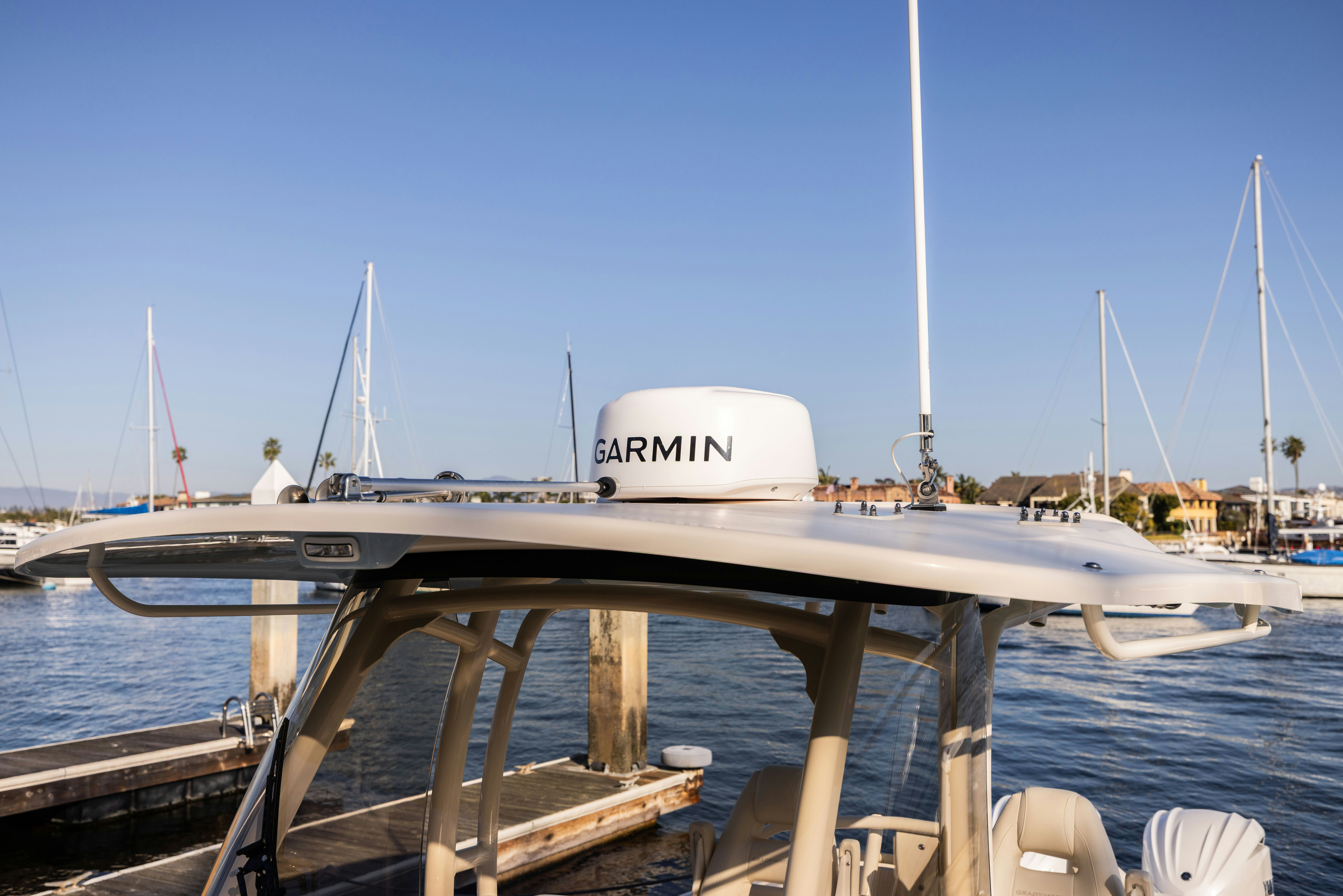 a boat on the water aboard SHOOTER Yacht for Sale