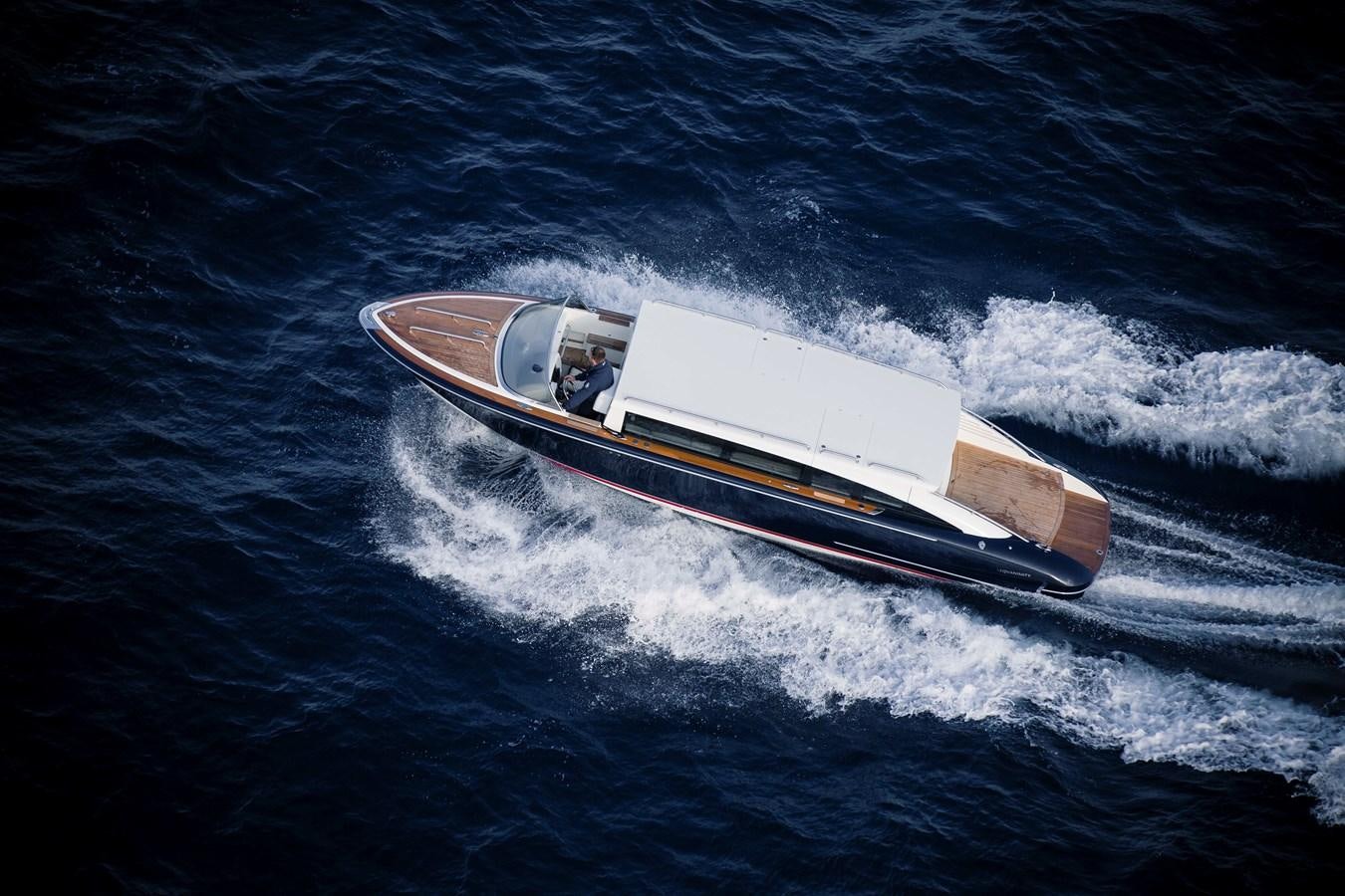 a boat on the water aboard DRAAK Yacht for Sale