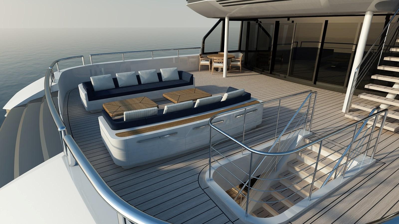 a pool table in a room aboard STARLUST Yacht for Sale