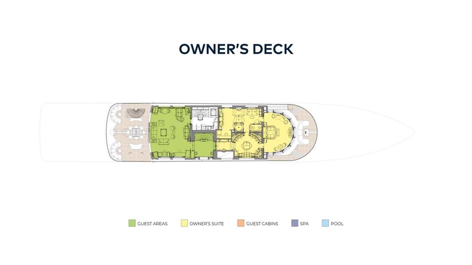 diagram aboard LADY MAJA I Yacht for Sale