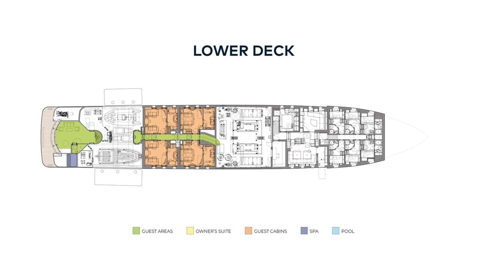 diagram aboard LADY MAJA I Yacht for Sale