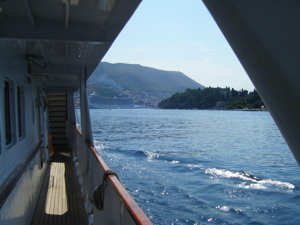 a boat on the water aboard SANSSOUCI STAR Yacht for Charter
