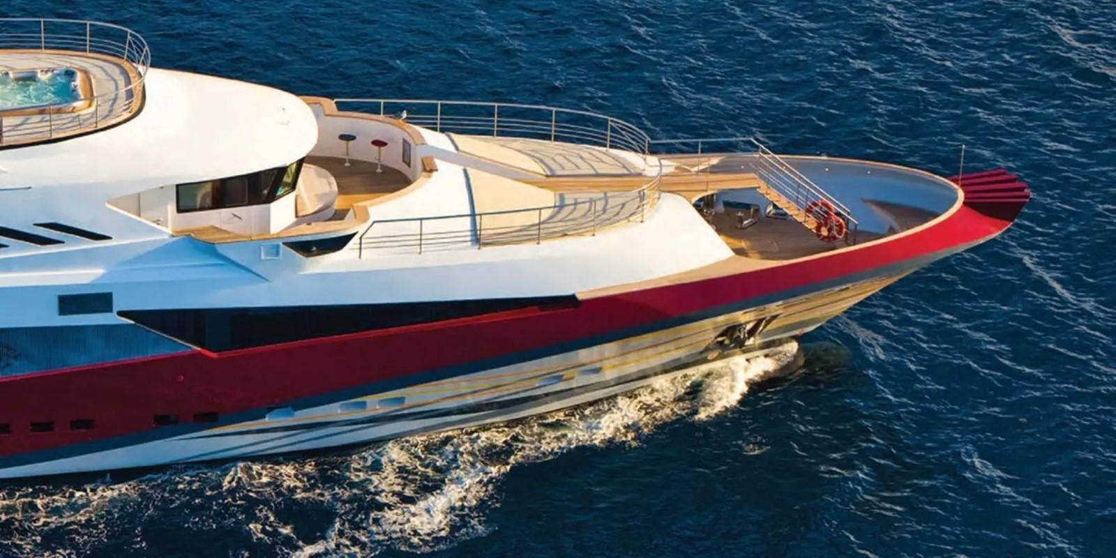 a boat on the water aboard JOY ME Yacht for Charter