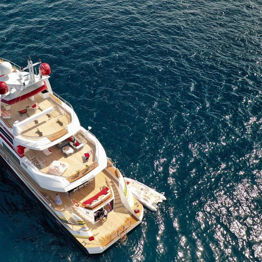 a boat in the water aboard JOY ME Yacht for Charter