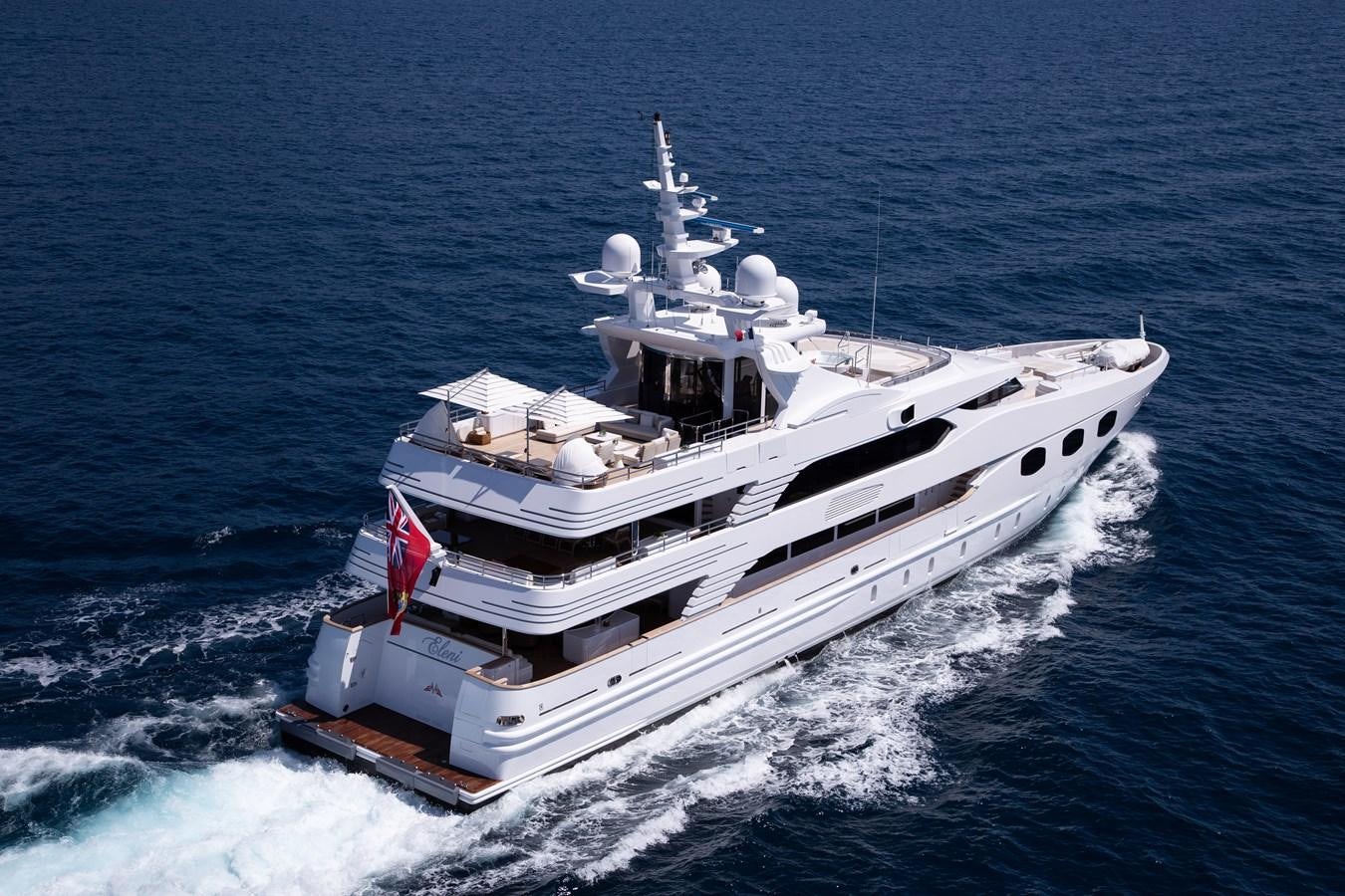 a ship in the water aboard ELENI Yacht for Sale