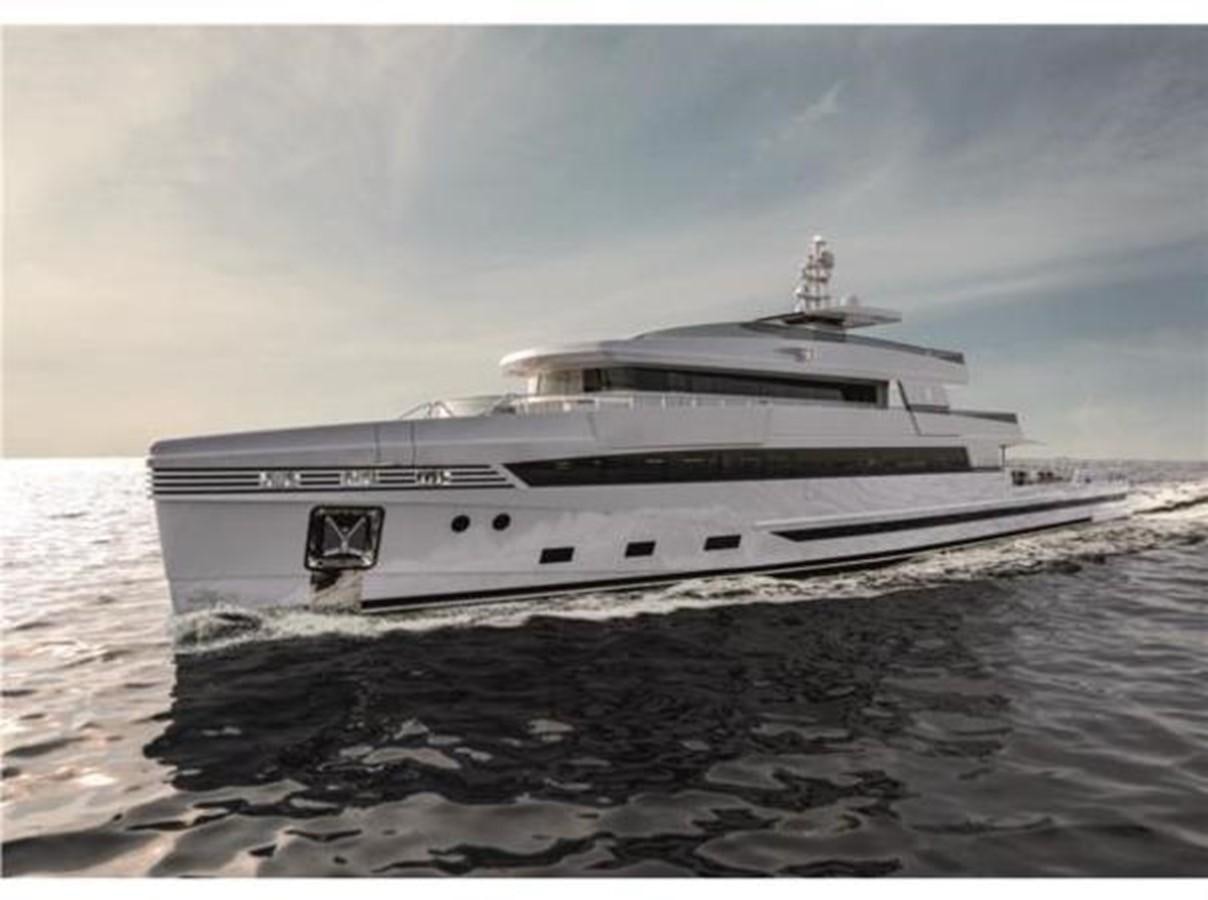 a boat on the water aboard 48M SPADOLINI EXPLORER YACHT Yacht for Sale