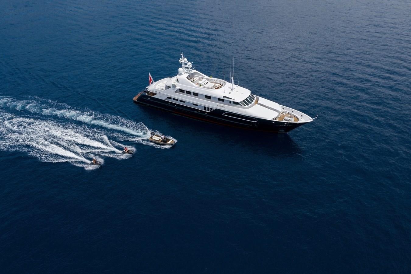 a boat on the water aboard SIERRA 2 Yacht for Sale