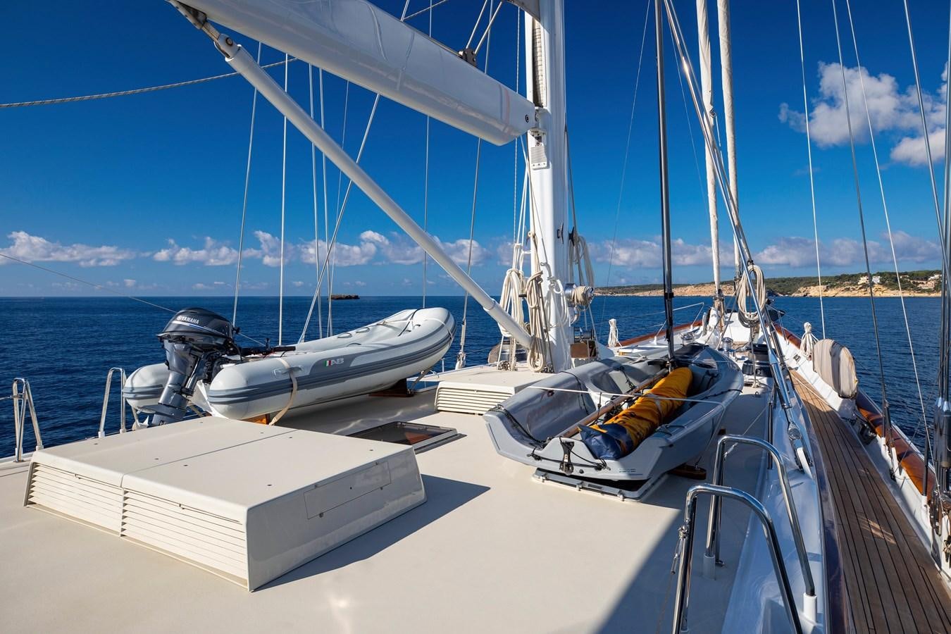 a boat on the water aboard MIKADO Yacht for Sale