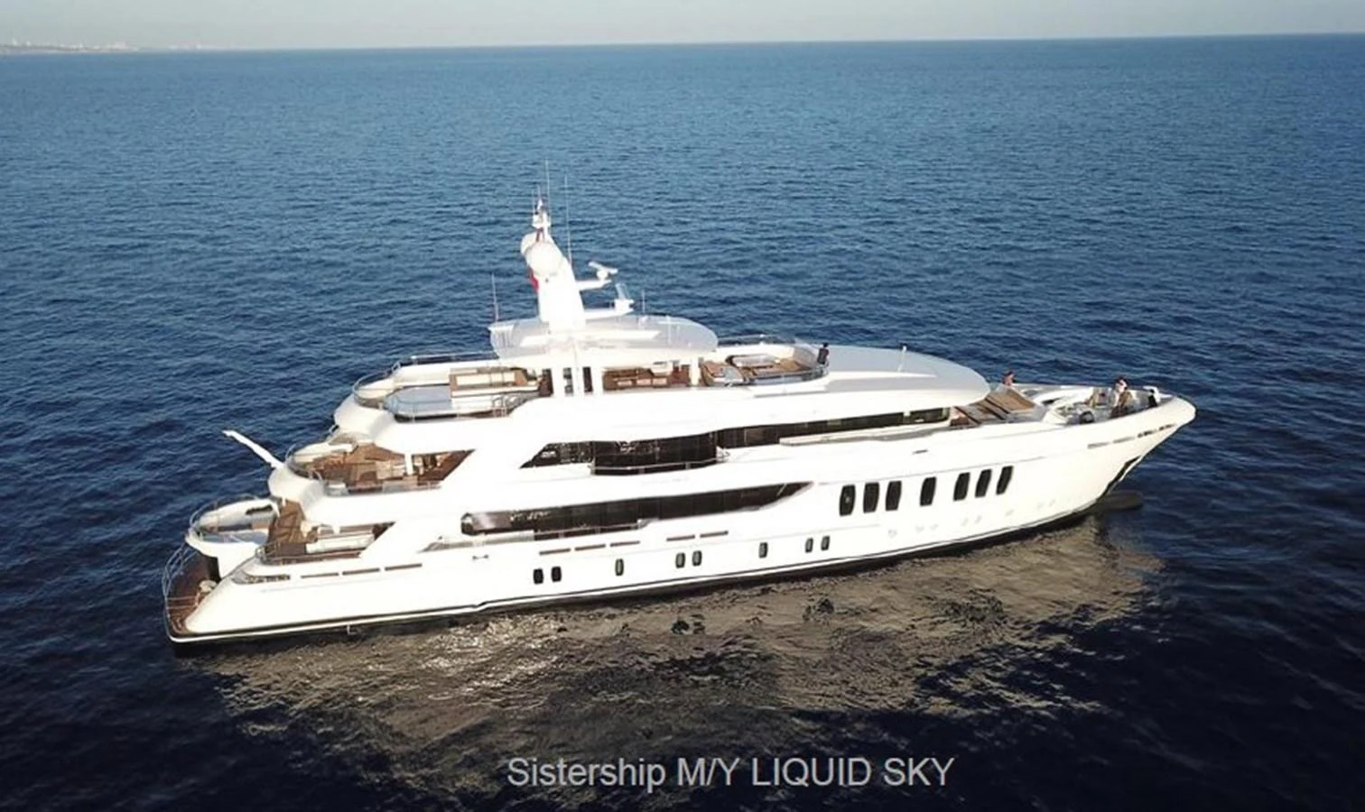 a white yacht on the water aboard HULL#05 Yacht for Sale