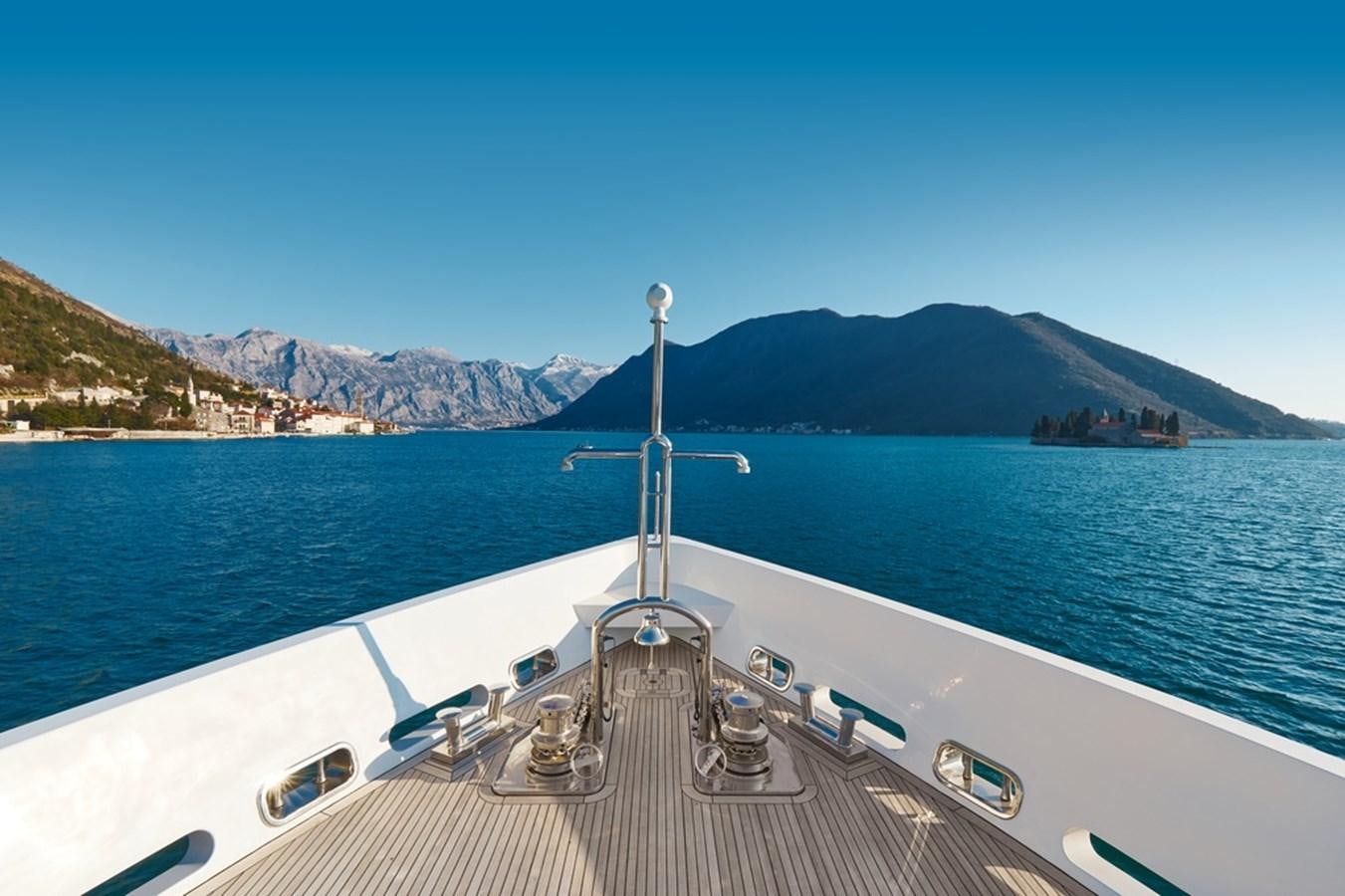 a boat on the water aboard DEEP STORY Yacht for Sale