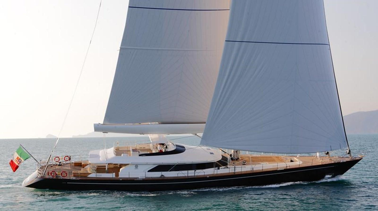 a sailboat on the water aboard SERENDIPITY I Yacht for Sale