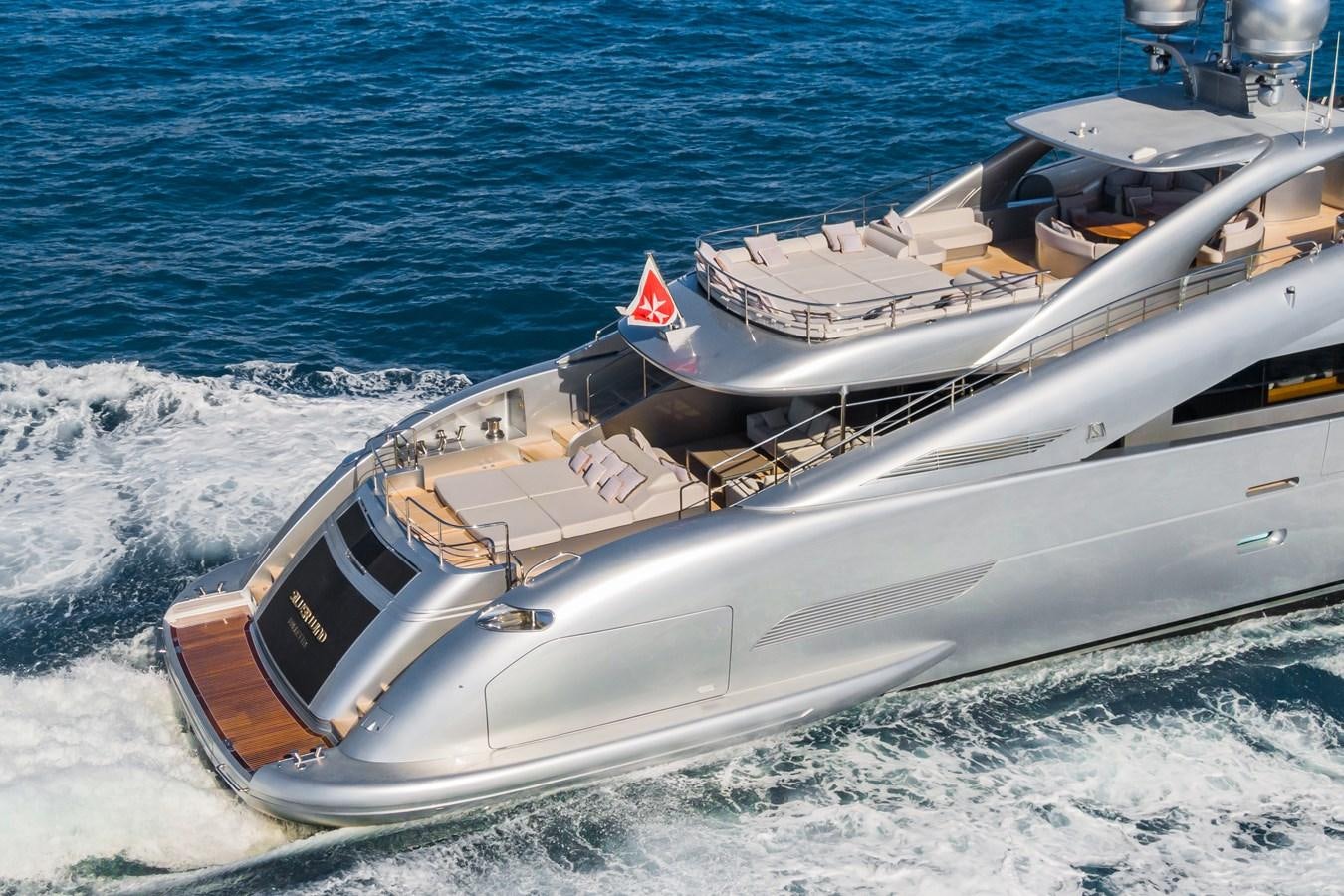 a boat on the beach aboard SILVER WIND Yacht for Sale