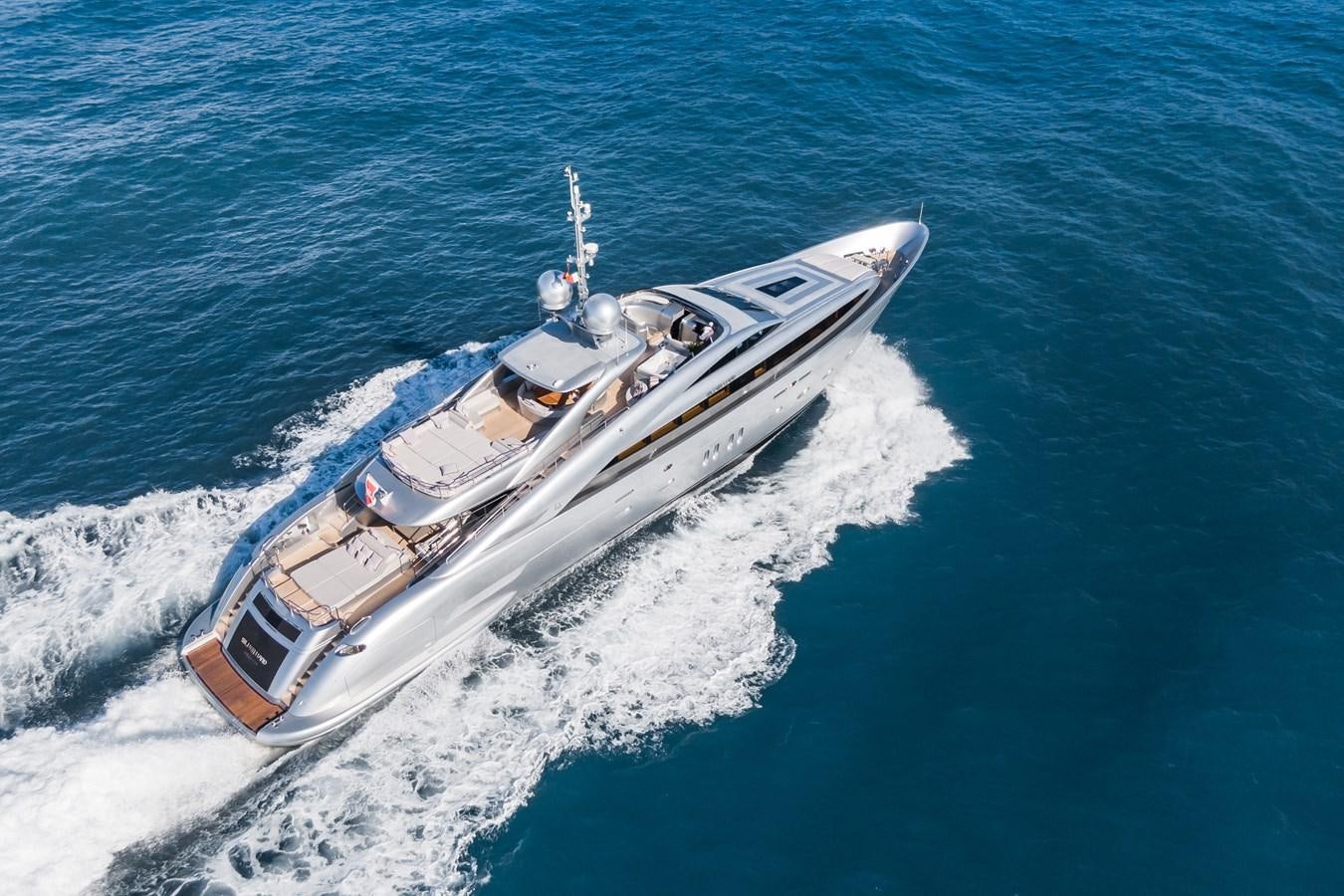 a space shuttle in the water aboard SILVER WIND Yacht for Sale