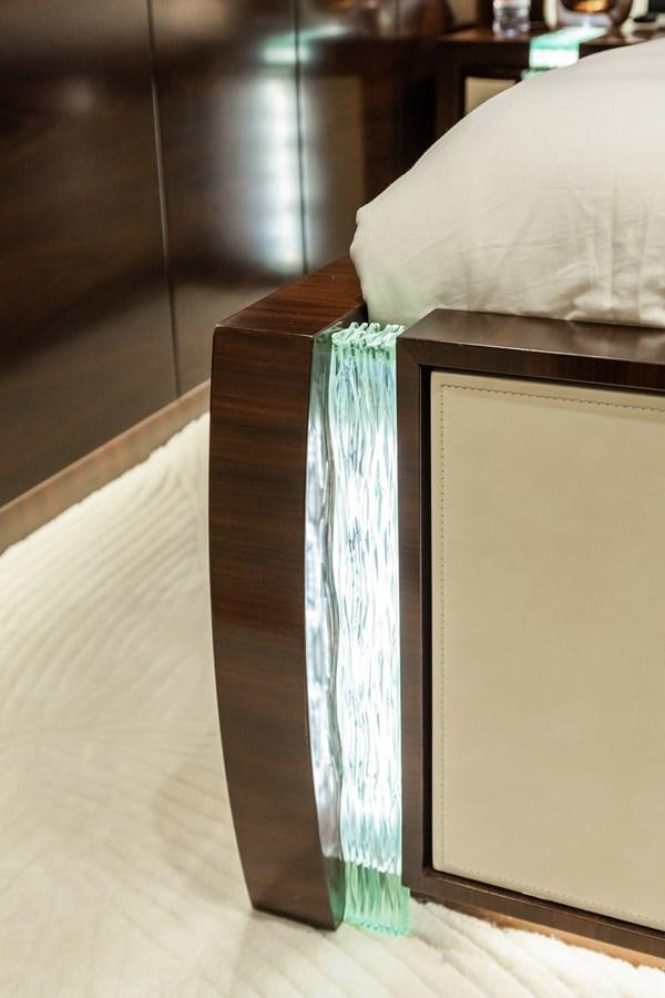 a box on a bed aboard SILVER WIND Yacht for Sale