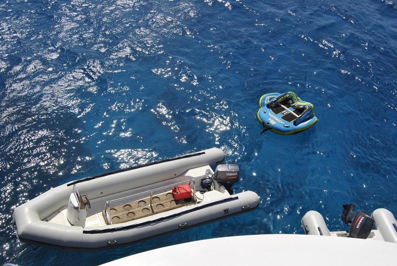 a boat in the water aboard SCUBA SCENE Yacht for Sale