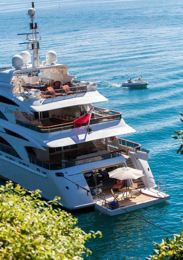 a boat in the water aboard DIANE Yacht for Sale