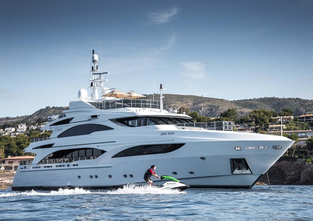 a boat in the water aboard DIANE Yacht for Sale