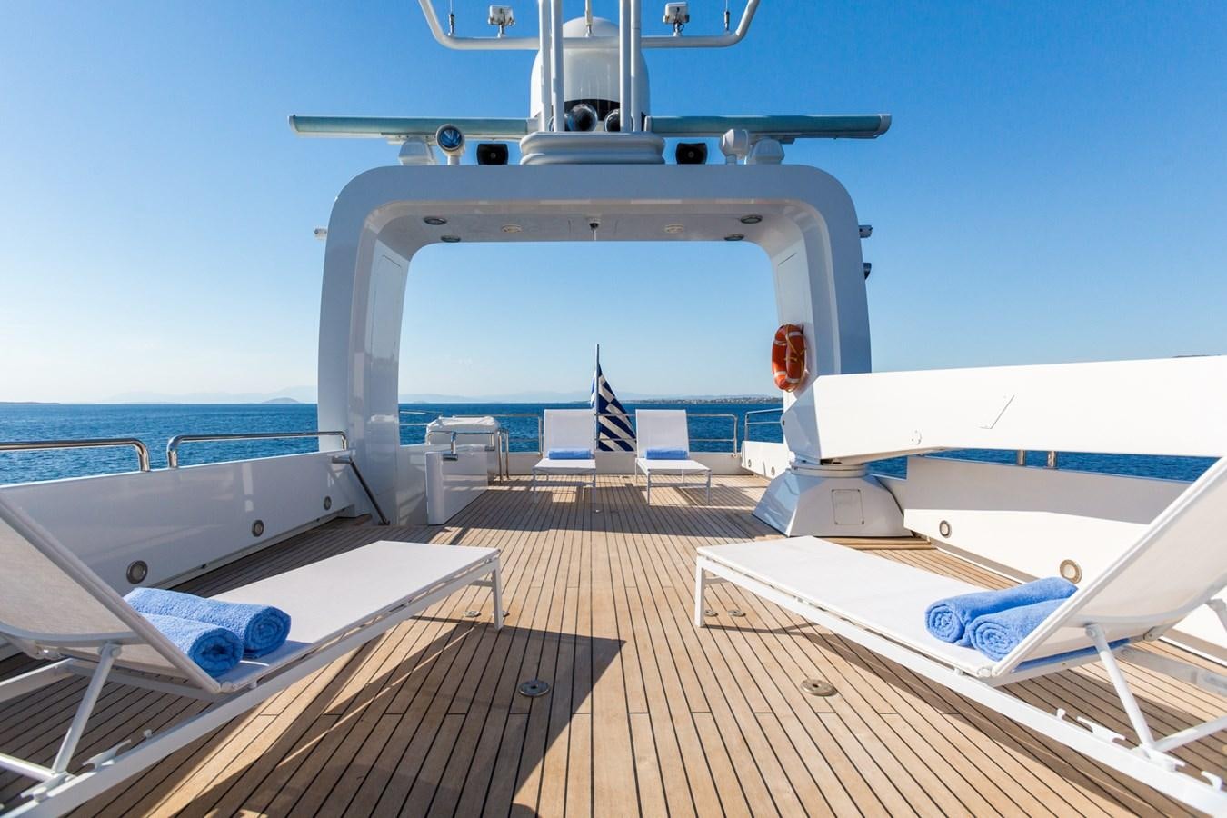 a boat on the water aboard AQUARELLA Yacht for Sale