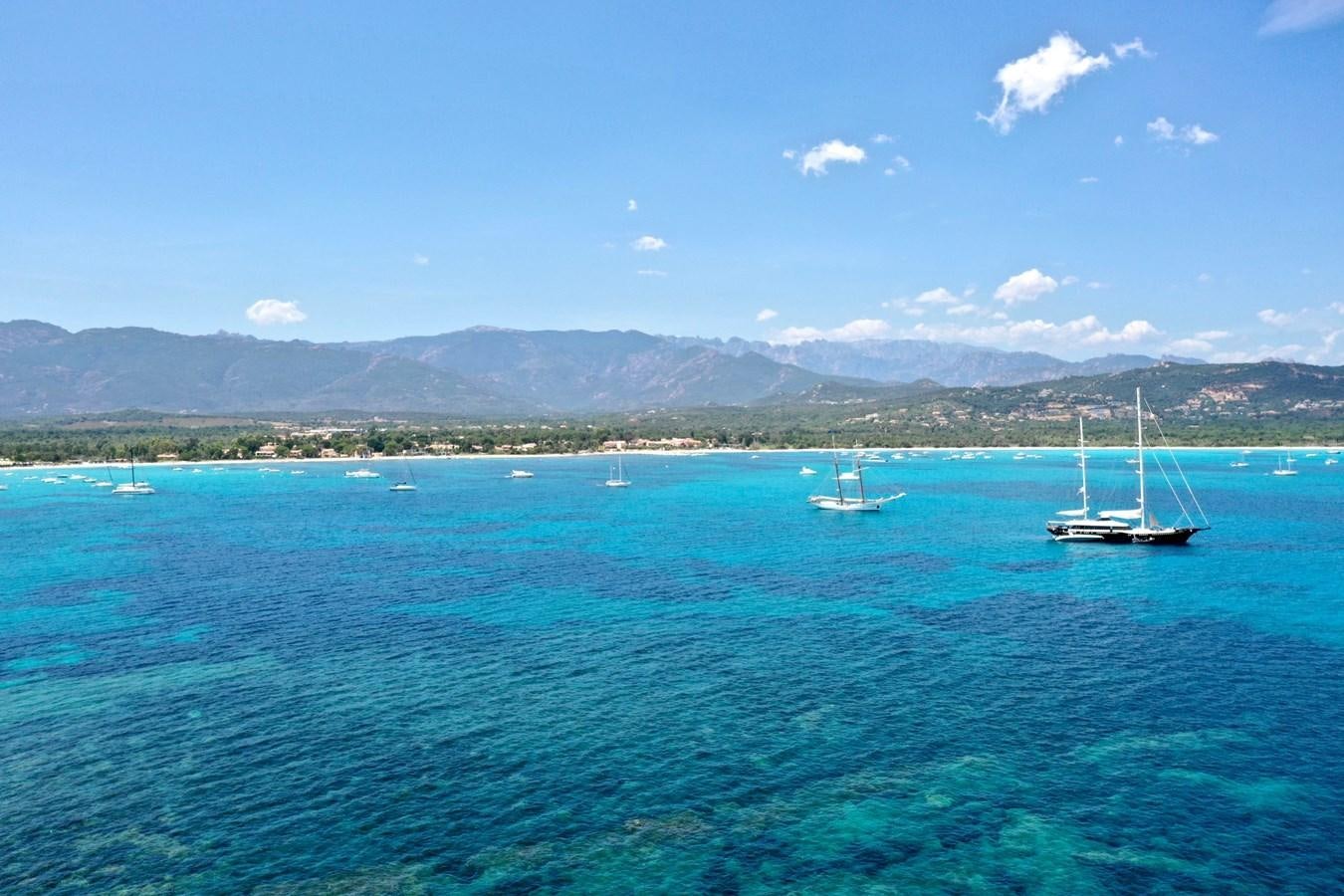 boats in the water aboard SIR ROBERT BADEN POWELL Yacht for Sale