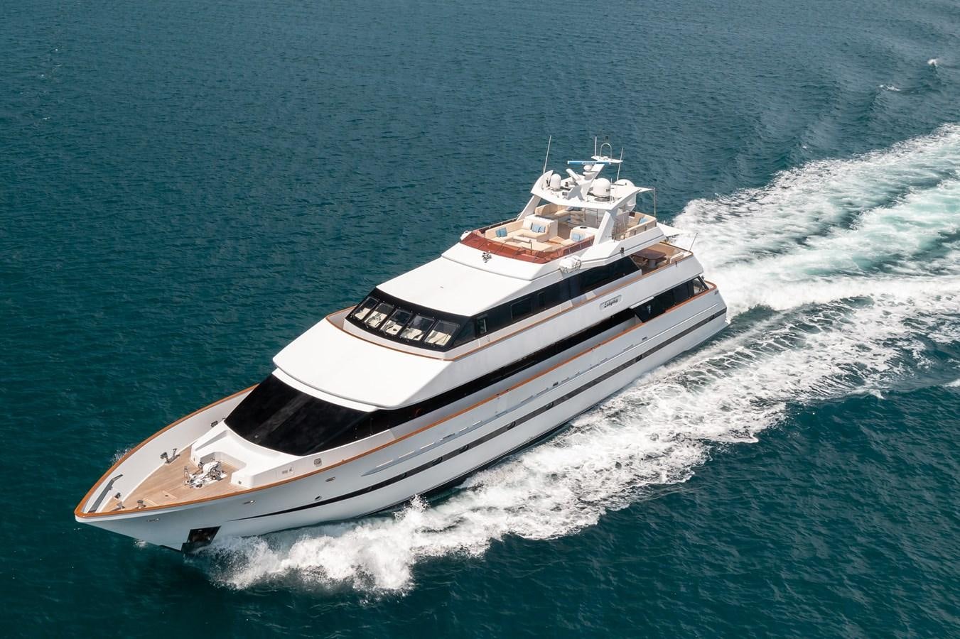 a boat on the water aboard LADYSHIP Yacht for Sale