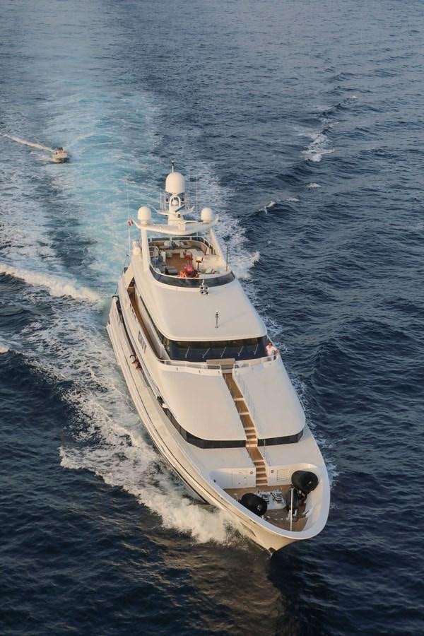 a boat on the water aboard ENVY Yacht for Sale