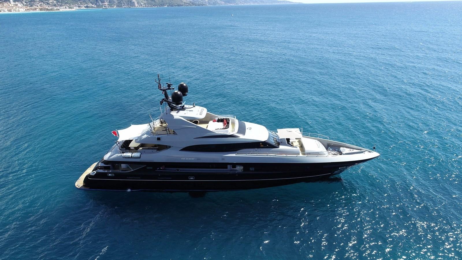 a boat in the water aboard MAESTRO Yacht for Sale
