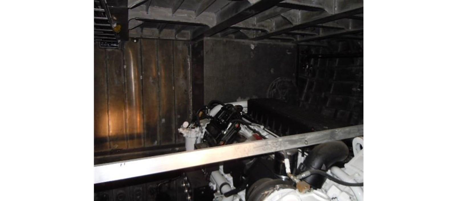 a machine in a room aboard C-347 Yacht for Sale
