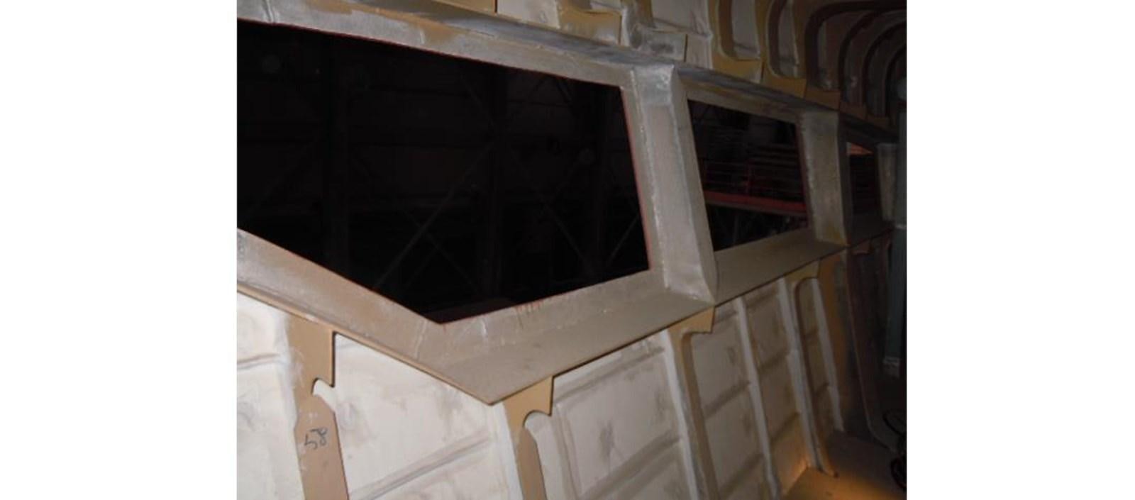 a close-up of a cabinet aboard C-347 Yacht for Sale