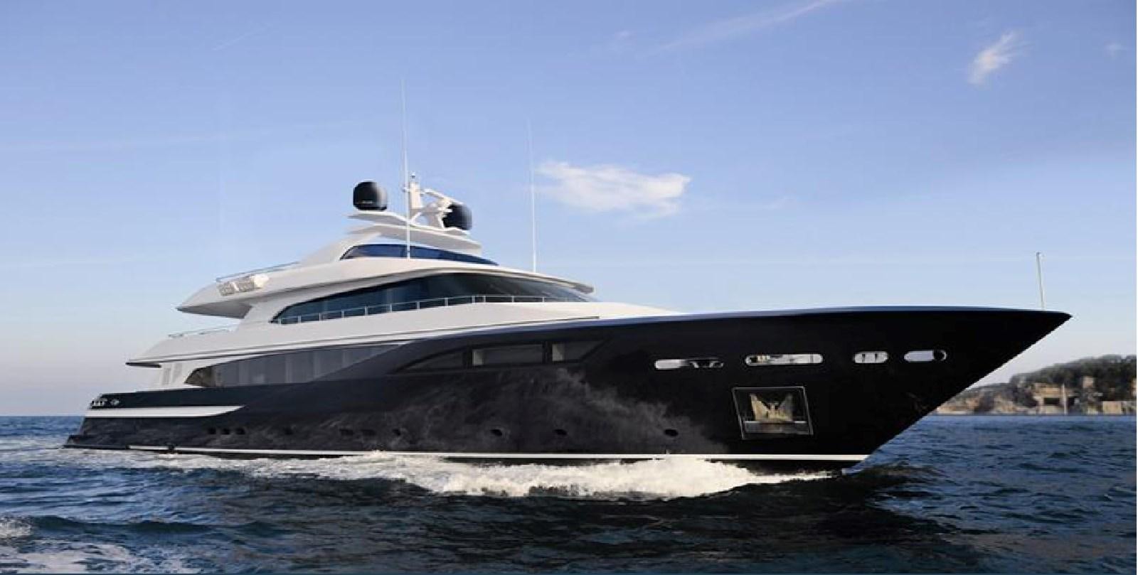 a large ship on the water aboard C-347 Yacht for Sale