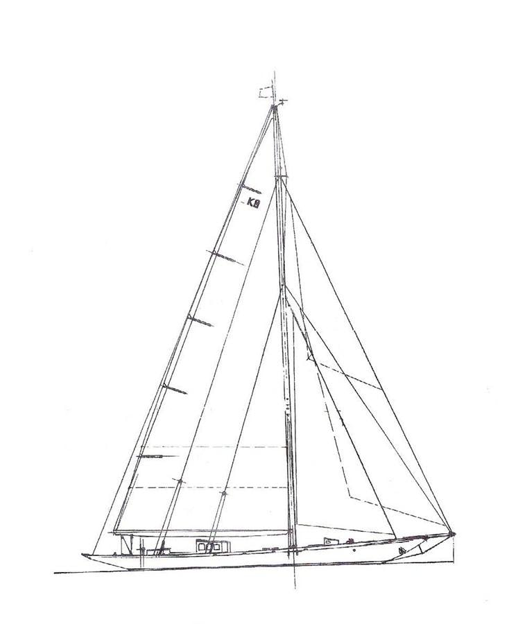 diagram aboard CANDIDA Yacht for Sale
