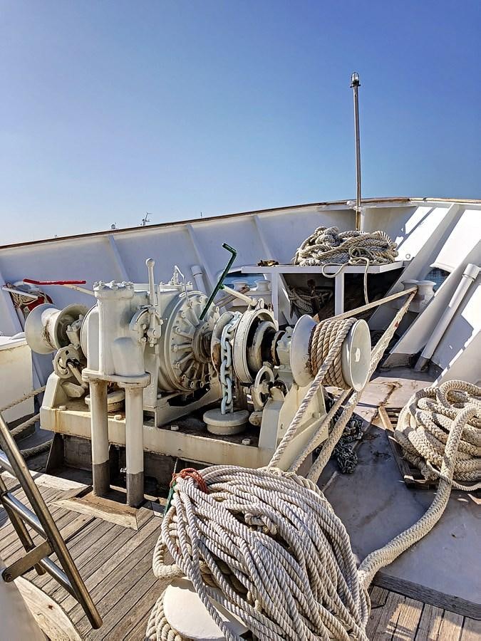a boat with many ropes aboard ELIKI Yacht for Sale