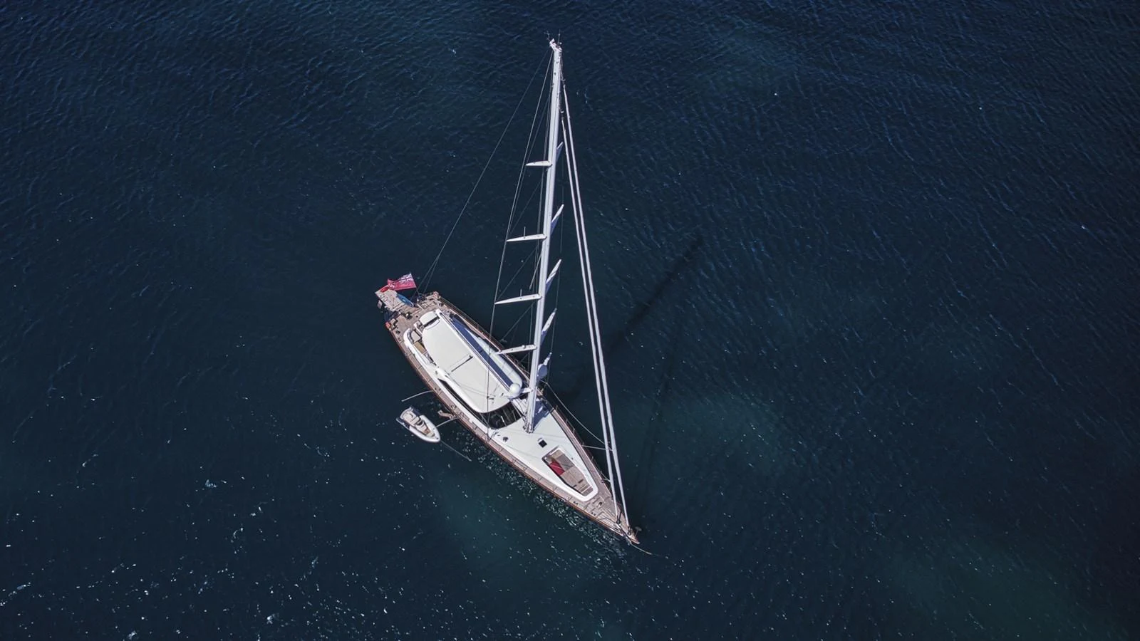 a boat in the water aboard STATE OF GRACE Yacht for Sale
