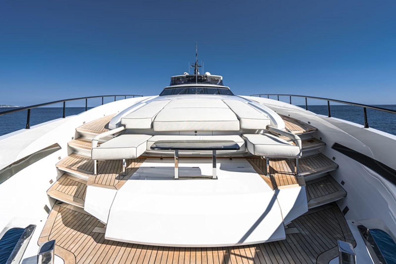 a large cruise ship docked aboard SAFFURIYA Yacht for Sale