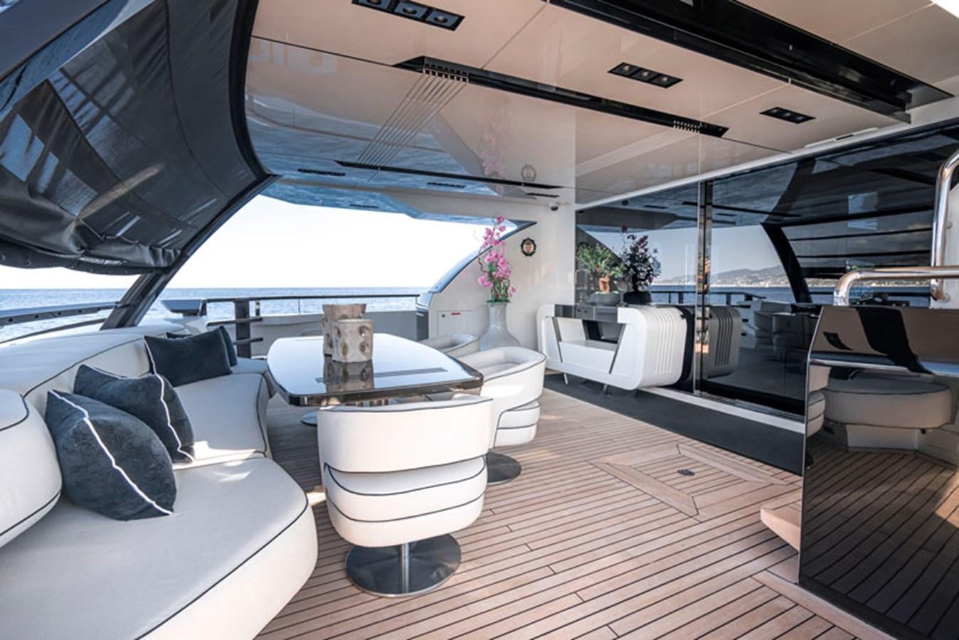 inside of a boat aboard SAFFURIYA Yacht for Sale